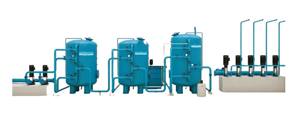 Pressure sand filter and activated carbon filter vessels by Canon International Hubli